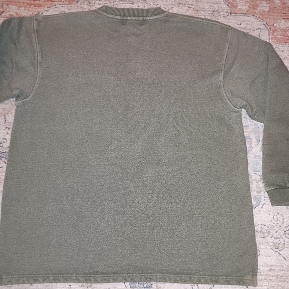 Stars on Ice  2001 VTG Olive Green Cotton Unisex Sweatshirt  Large - Picture 3 of 12